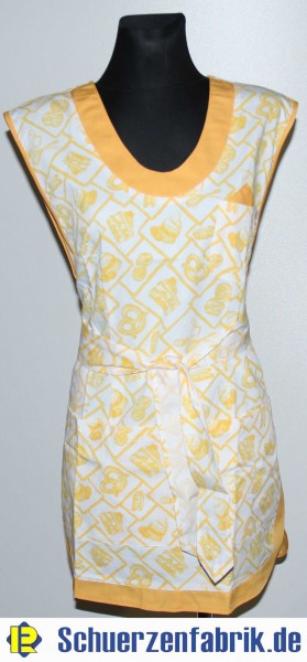 Chasuble  Kasack Überwurf Schürze gelb
