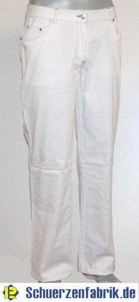 Pflegerhose Schwesternhose Damenhose Berufshose Hose weiß
