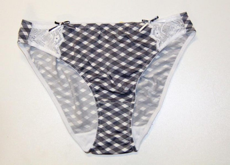 Chic Briefs White/Night Grey Women's Briefs Lace Briefs Polyester Elastane