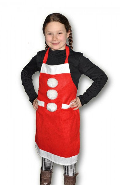 Weihnachtsschürze Kinderschürze Backschürze Schürze Polyester Weihnachten