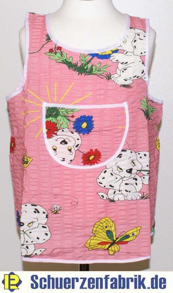 Children's Apron Cotton Seersucker Painting Baking Eating