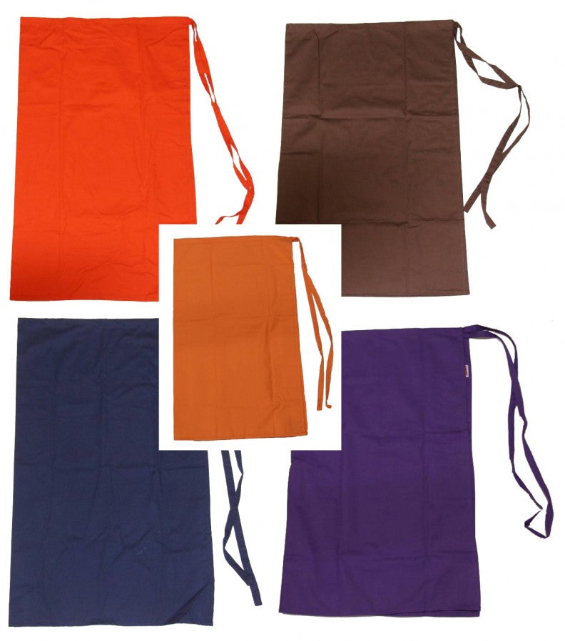 Vorbinder Schürze Bistroschürze Servierschürze versch. Farben