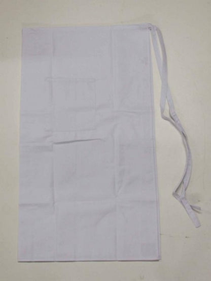 Vorbinder Schürze Bistroschürze Servierschürze weiß blau grün rot 100x90