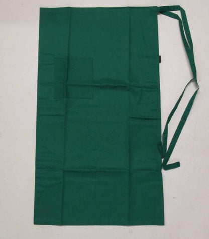 Vorbinder Schürze Bistroschürze Servierschürze weiß blau grün rot 100x90