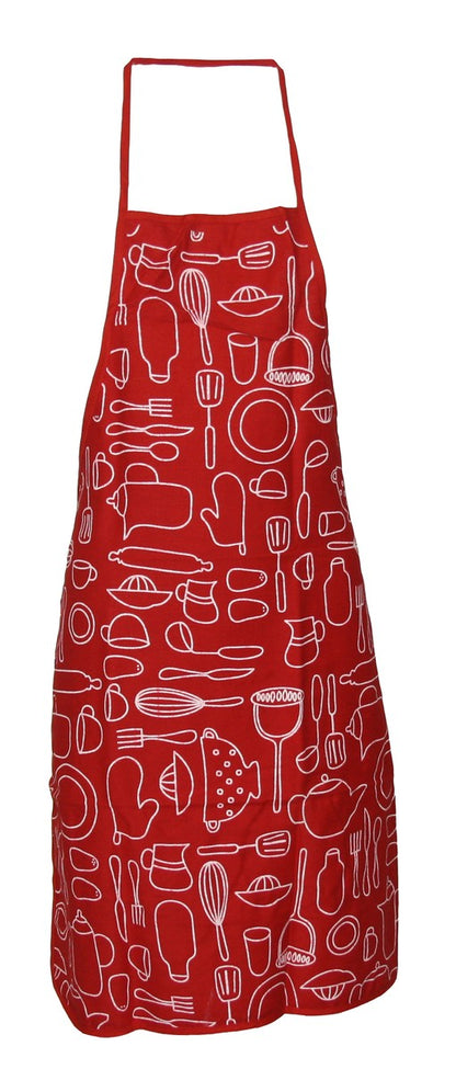 Trägerschürze Latzschürze Schürze Grillschürze in  rot, grau und schwarz