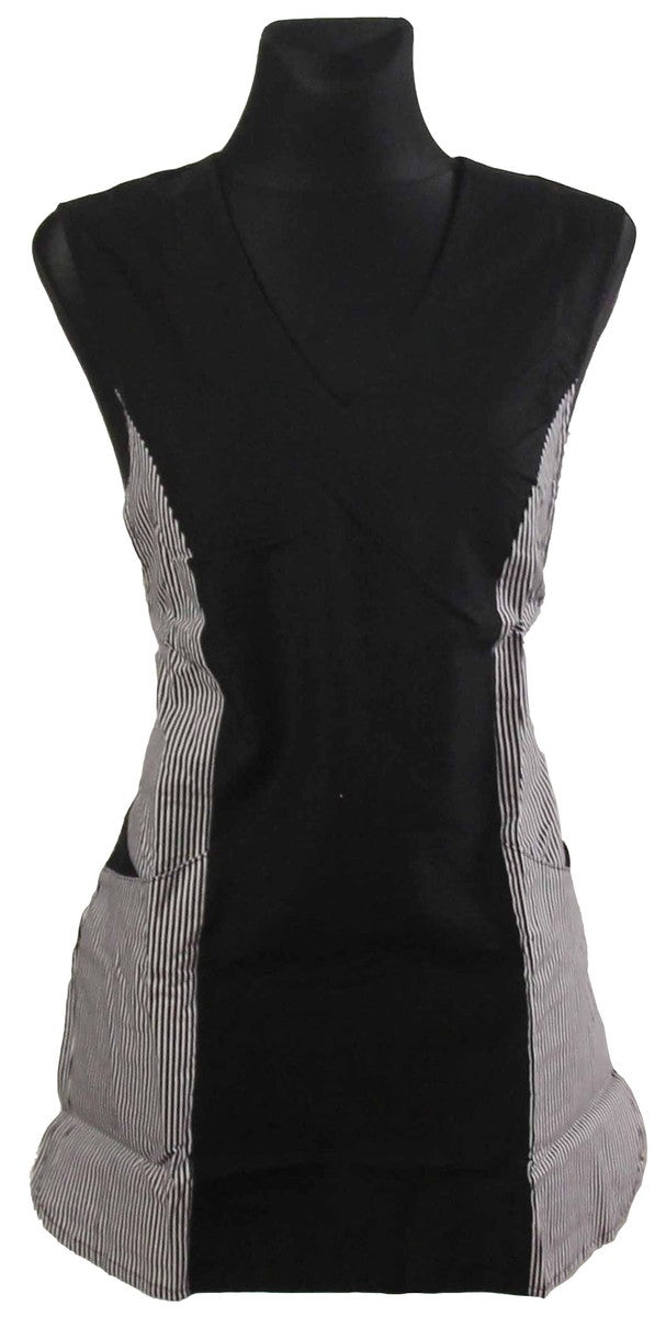 Chasuble Kasack Überwurf Schürze schwarz, rot, blau, weiß