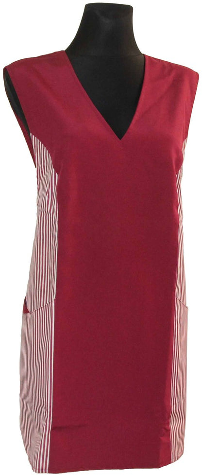Chasuble Kasack Überwurf Schürze schwarz, rot, blau, weiß