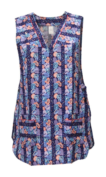 Chasuble Kasack Überwurf Schürze bunt