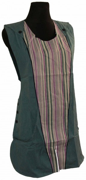 Chasuble Kasack Überwurf Schürze Kadett seitlich zum Knöpfen