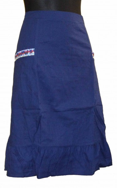 Half Apron Bib Apron Apron Chef's Apron with Ruffle Cotton