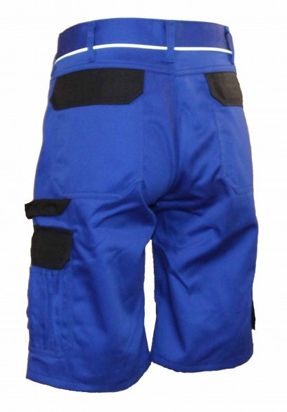 Arbeitshose Bermudas Cargohose Herrenhose Hose blau kurz