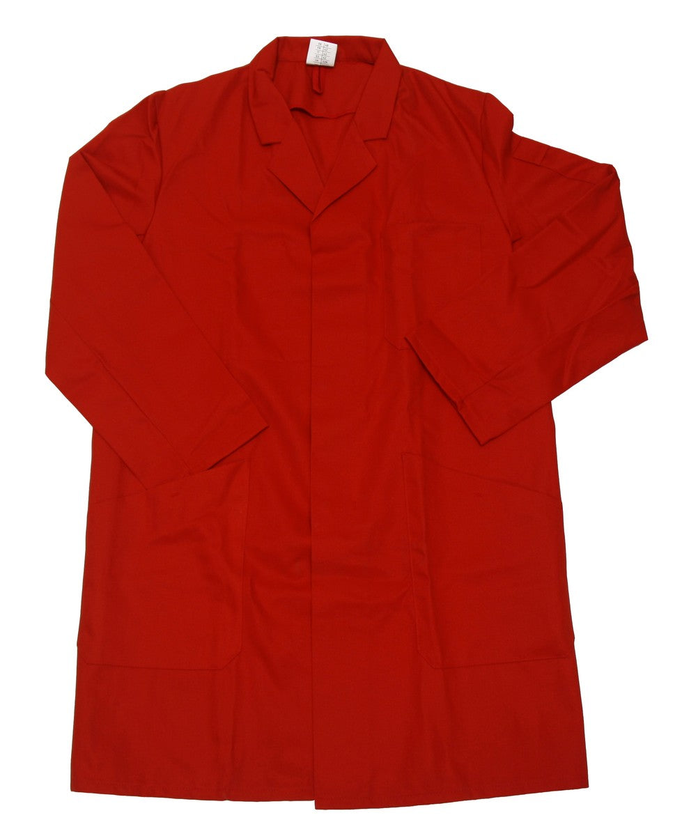 Herren Berufsmantel Arbeitskittel Kittel Mantel 3/4 lang Baumwolle/Polyester