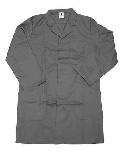 Herren Berufsmantel Arbeitskittel Kittel Mantel 3/4 lang Baumwolle/Polyester