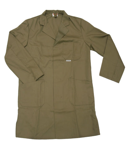 Herren Berufsmantel Arbeitskittel Kittel Mantel 3/4 lang Baumwolle/Polyester