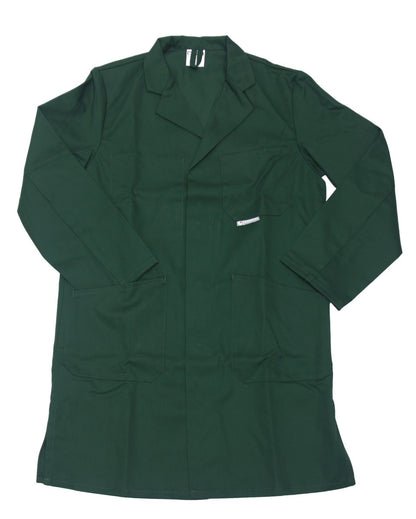 Herren Berufsmantel Arbeitskittel Kittel Mantel 3/4 lang Baumwolle/Polyester