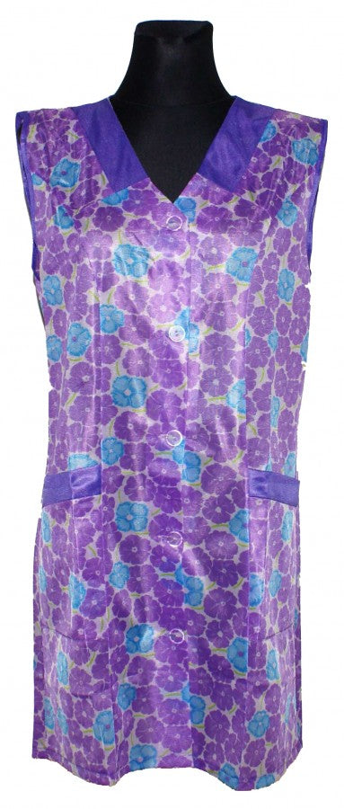 7/8 Tunic Apron Smock short Dederon Nylon Polyester colorful