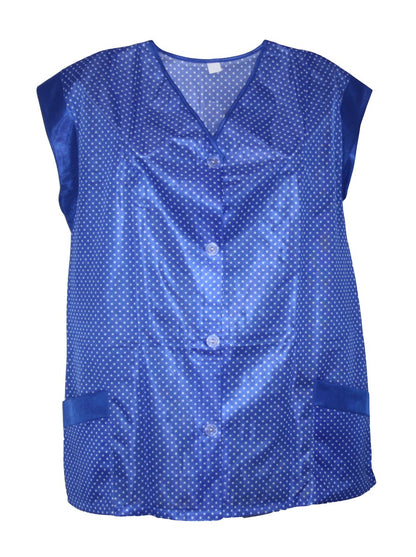 Tunic Trousers Tunic Short Lab Coat Apron Dederon Polyester black, red and blue