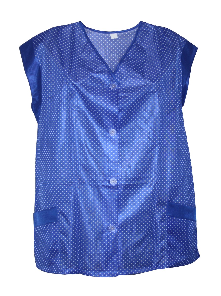 Tunic Trousers Tunic Short Lab Coat Apron Dederon Polyester black, red and blue