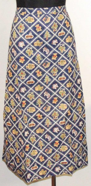 Half Apron Bib Apron Waist Apron Christmas Motif Apron