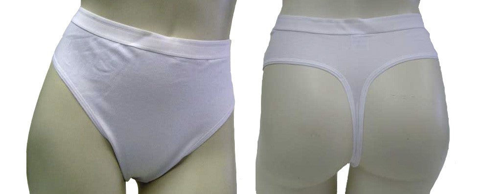3 Stück Bauchweg String Slip Miederhose Baumw. Elastan