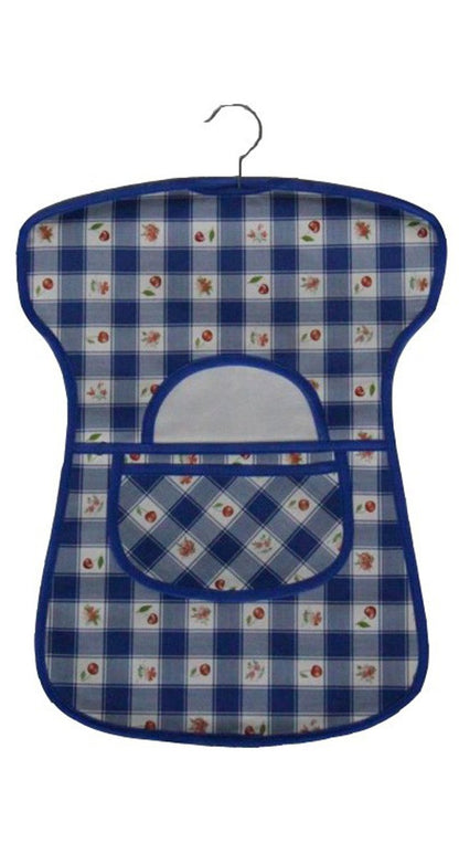 Klammerschürze Klammersack Wachstuch Klammertasche