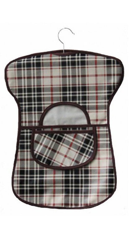 Klammerschürze Klammersack Wachstuch Klammertasche