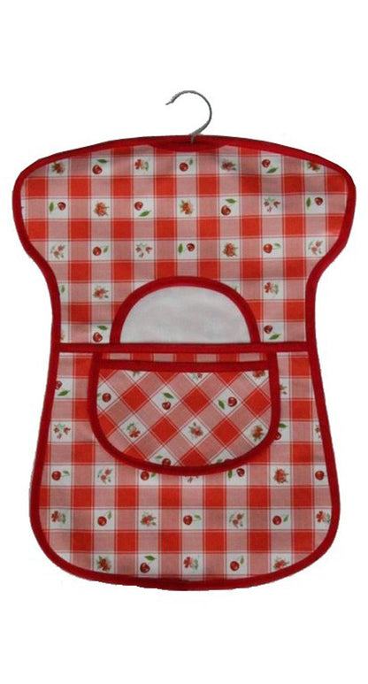 Klammerschürze Klammersack Wachstuch Klammertasche