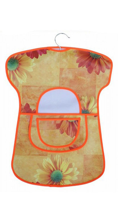 Klammerschürze Klammersack Wachstuch Klammertasche