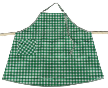 abwaschbare Latzschürze Schürze aus Wachstuch versch. Farben