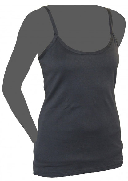 Damen Top Spaghettiträger Top