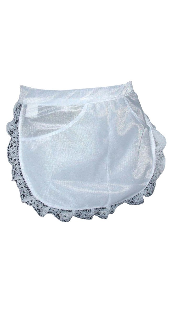 Schürze Servierschürze Dederon mit Spitze