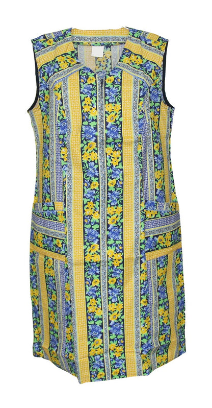 Reißverschluss RV Kittel Schürze Hauskleid Baumwolle
