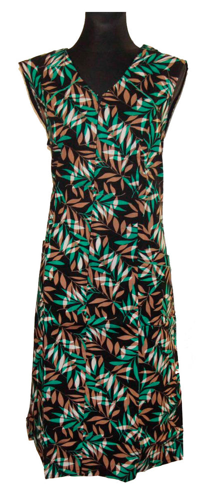 Reißverschluss RV Kittel Schürze Hauskleid Baumwolle