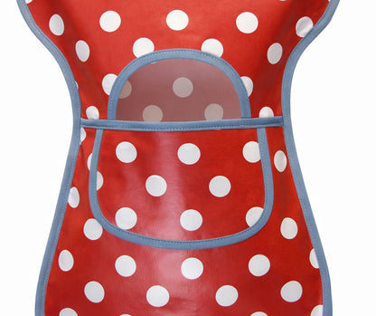 Apron Factory Klammerkleid Oilcloth GDR Style with Wooden Hanger 37 x 48 cm