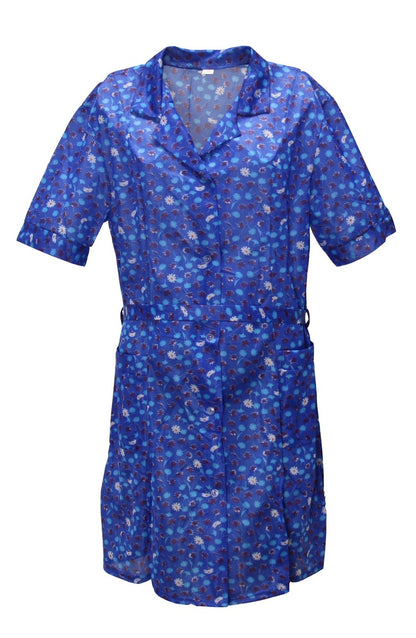Kittel Schürze Kittelschürze mit 1/4 Arm Dederon Polyester