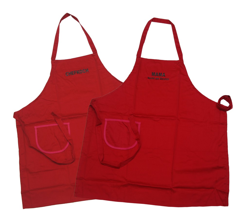 Trägerschürze Latzschürze Mama/ Chefkoch Schürze Grillschürze