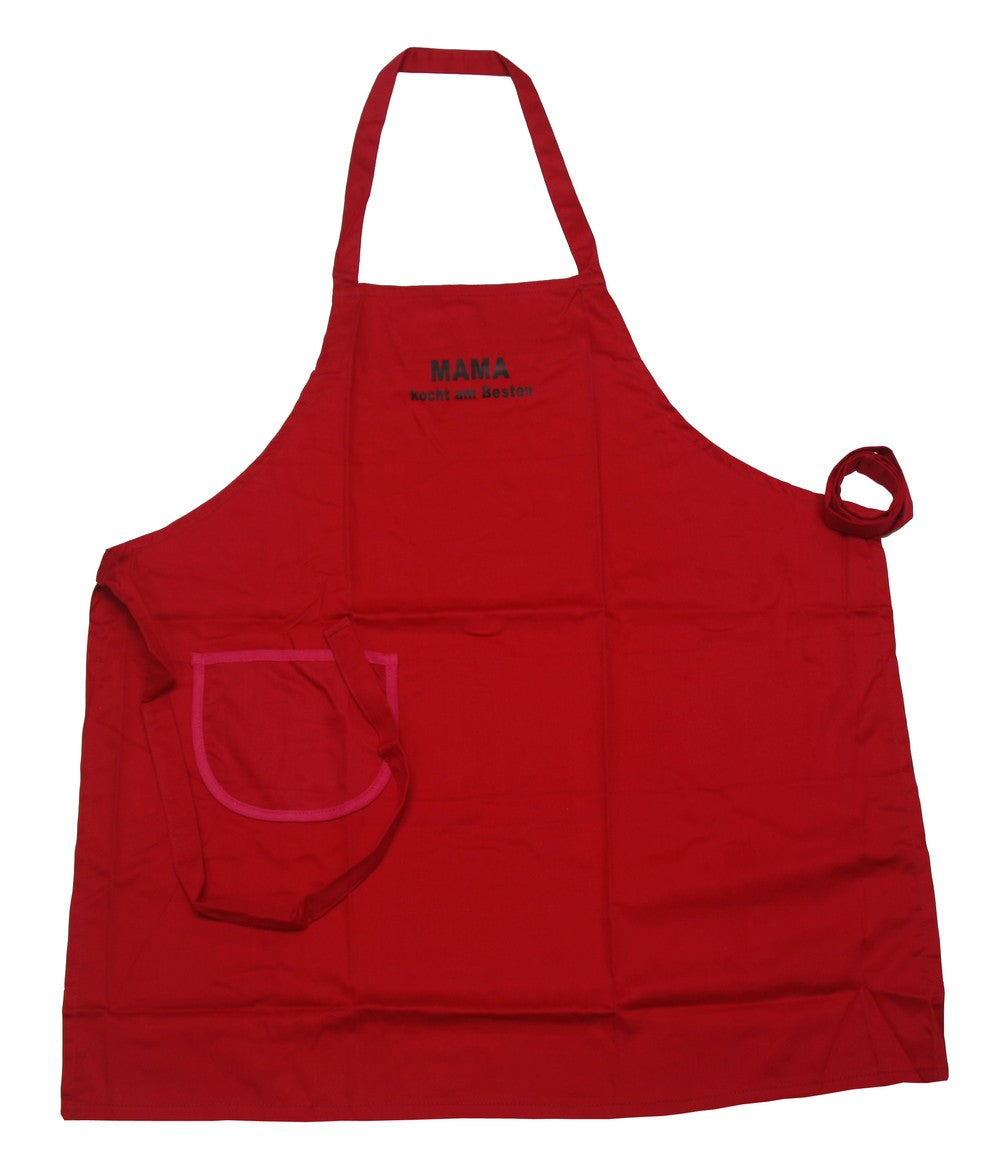 Trägerschürze Latzschürze Mama/ Chefkoch Schürze Grillschürze
