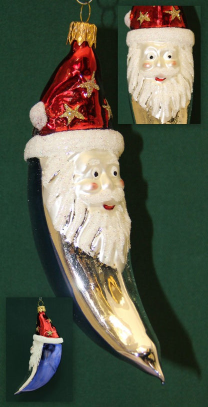 Christmas tree decorations, Christmas baubles, glass figures, pendants, tree ornaments, tree hangings, handmade, mouth-blown, Christmas