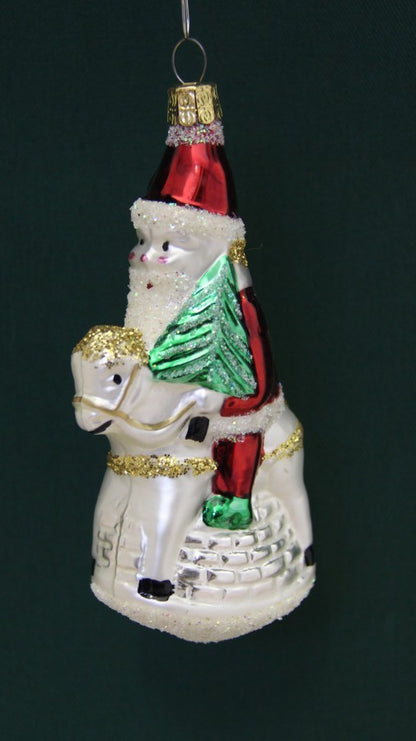 Christmas tree decorations, Christmas baubles, glass figures, pendants, tree ornaments, tree hangings, handmade, mouth-blown, Christmas