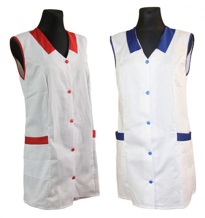 Schwesternkasack Damen Kasack Hosenkasack ohne Arm