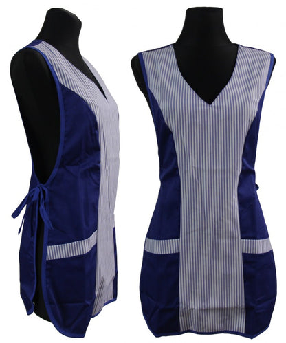 Chasuble Kasack Überwurf Schürze versch. Farben zum Knöpfen oder Binden