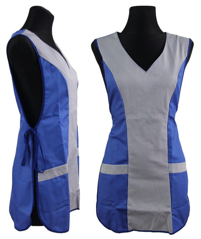 Chasuble Kasack Überwurf Schürze versch. Farben zum Knöpfen oder Binden