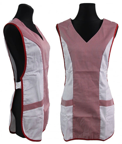Chasuble Kasack Überwurf Schürze versch. Farben zum Knöpfen oder Binden