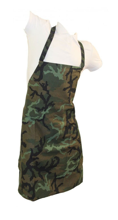 Trägerschürze Tischlerschürze Latzschürze Schürze Grillschürze camouflage