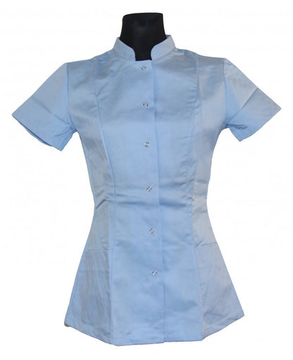 Schwesternkasack Damen Kasack Hosenkasack blau 1B-Ware reduziert
