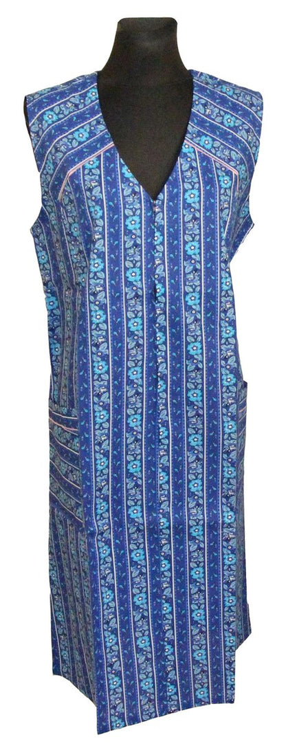 Reißverschluss RV Kittel Schürze Hauskleid Baumwolle