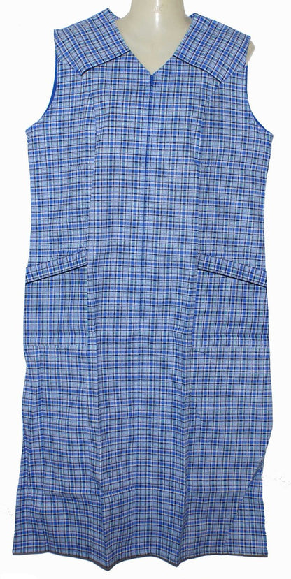 Reißverschluss RV Kittel Schürze Hauskleid Baumwolle