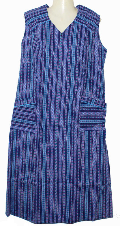 Reißverschluss RV Kittel Schürze Hauskleid Baumwolle