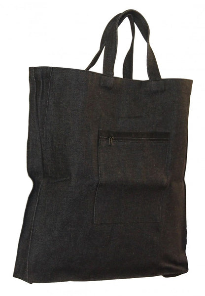 Jeans Einkaufs Beutel Tasche Ostalgie auch für Flaschen-
