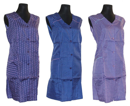 Kasack Überwurf Schürze 7/8 Kasack Nylon